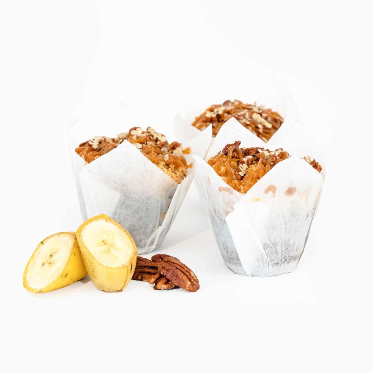 Banaani-pähkinämuffini