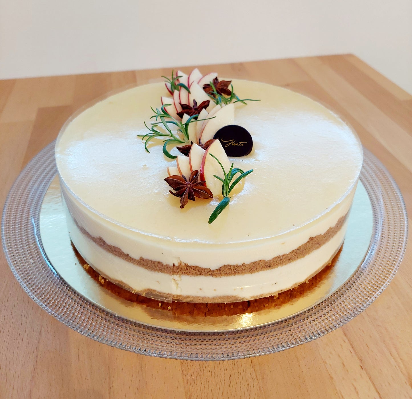 Jouluinen omenakakku